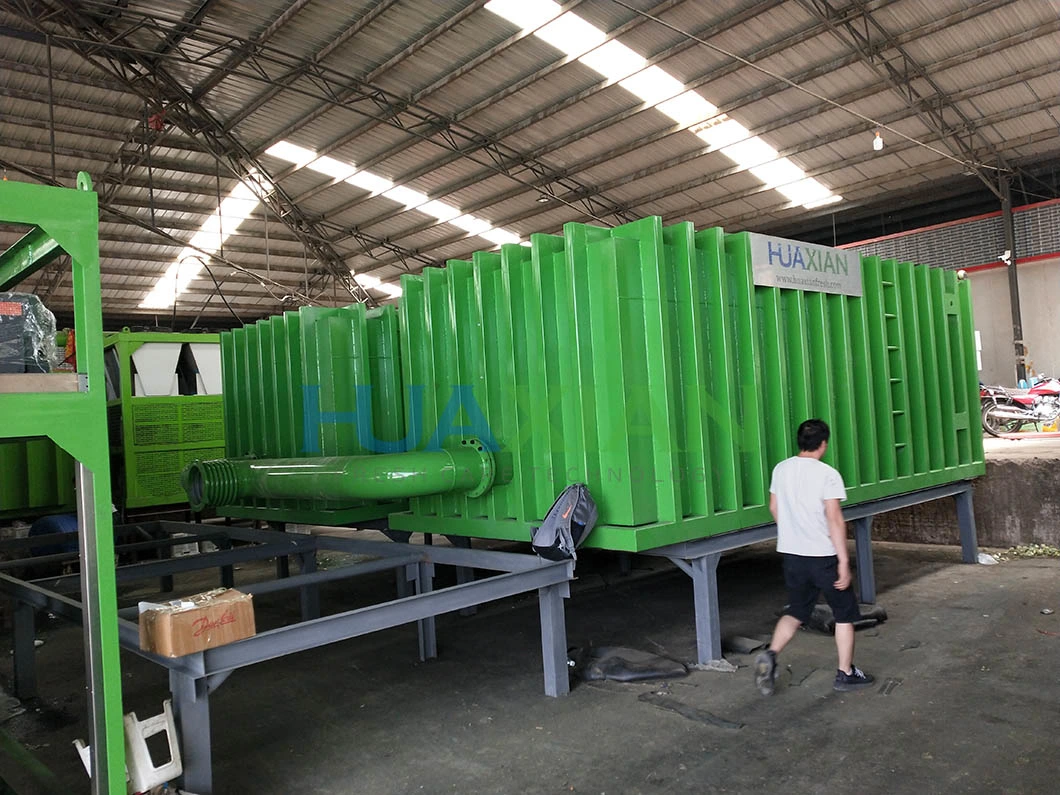6 Pallets Double Chambers Vacuum Cooling Machine for Farm, Condensing Compressor Unit Cooler