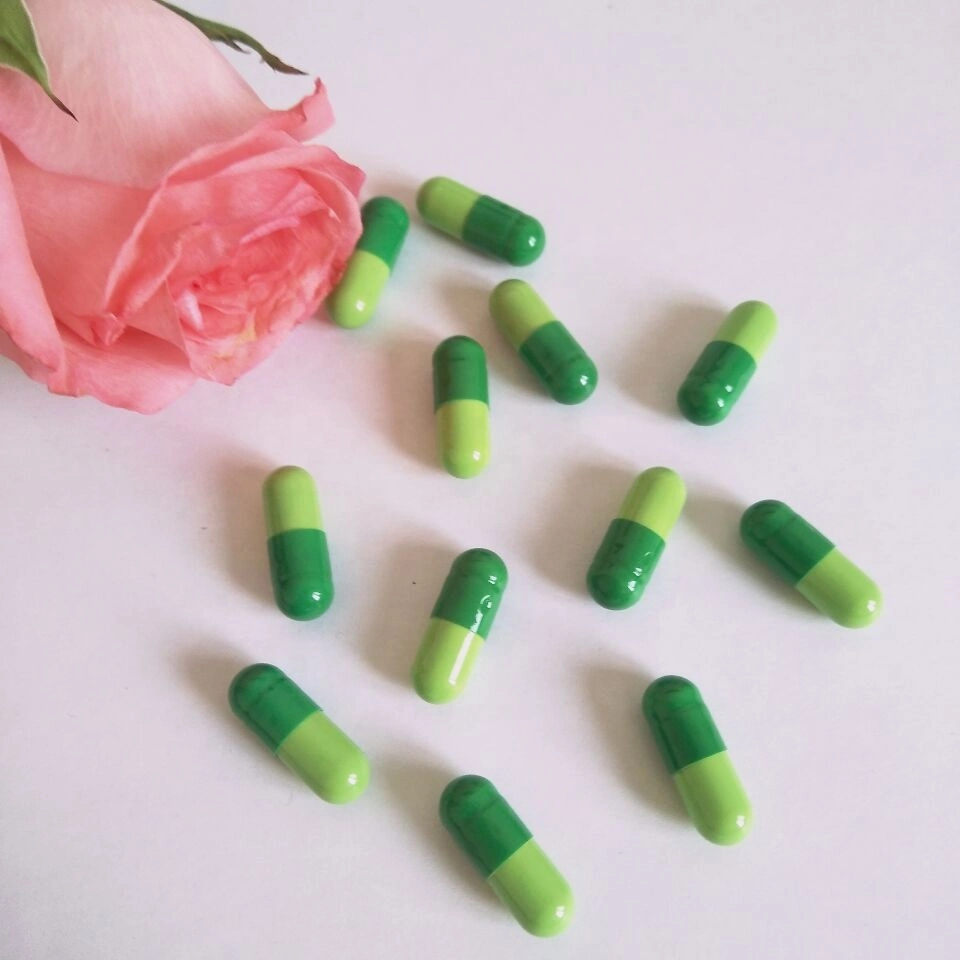 Customize Capsules Color Herbal Extract Slimming Green Tea Weight Loss Capsules Private Label