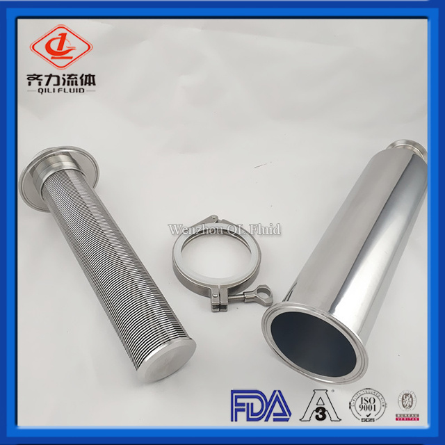 Food Grade Tri Clamp Stainless Steel Strainer