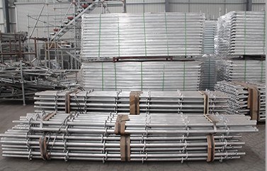Aluminum Rosette System/ Ringlock Rolling Tower Scaffold System/ All-Rounder Scaffold