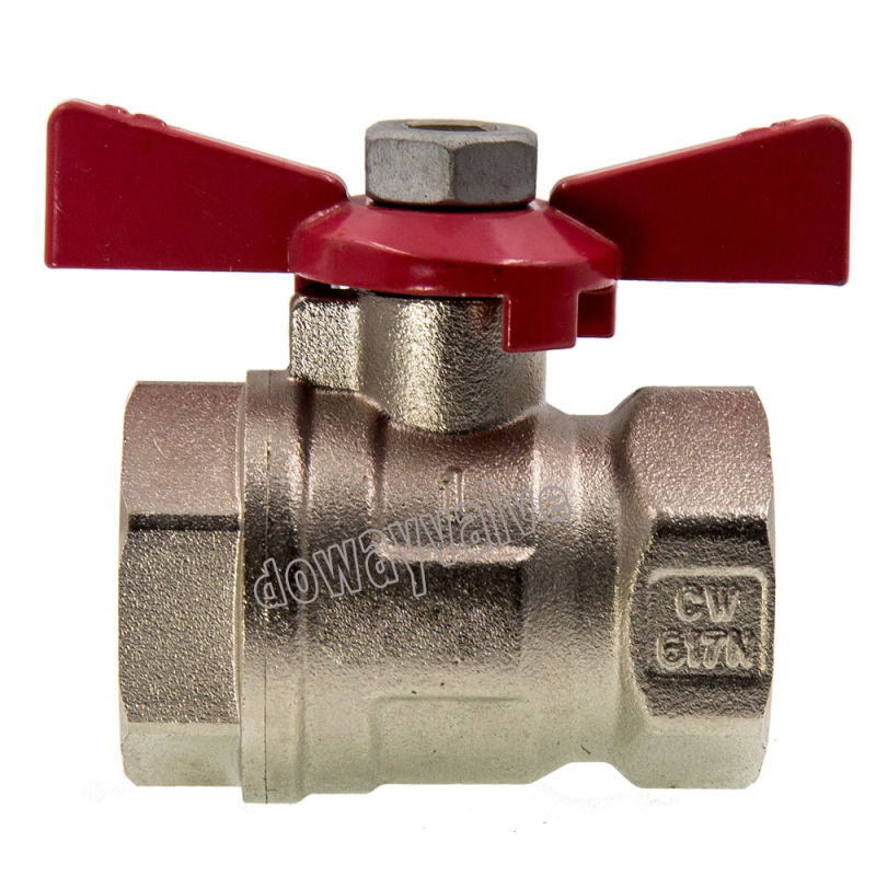 Dw249 Full Bore Male Ball Valve with Lever Handle