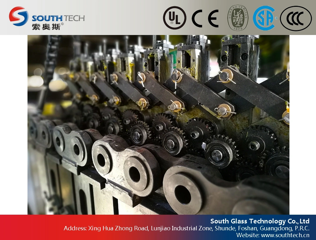 Southtech Cross Curved Bending Tempering Glass Production Machine (HWG)