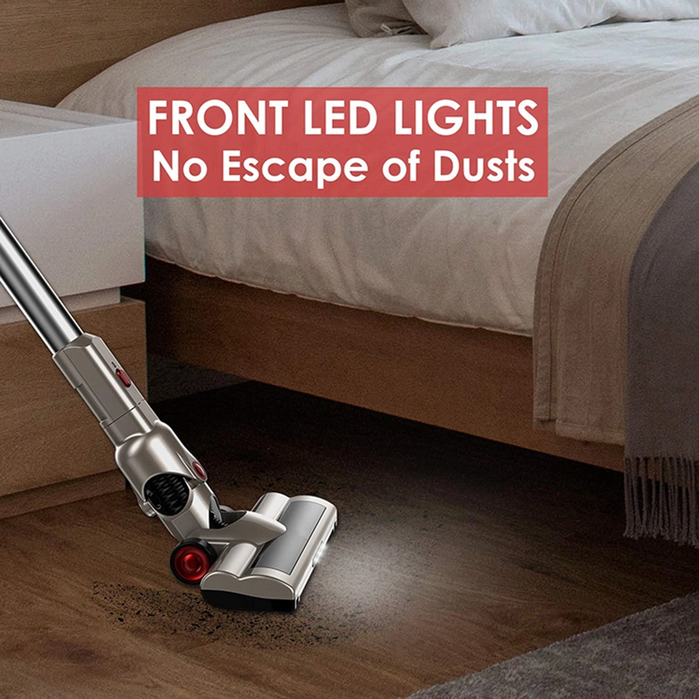 Large Capacity Low Noise LED Night Light Cord-Free Hand-Held Portable Upright Vacuum Cleaner