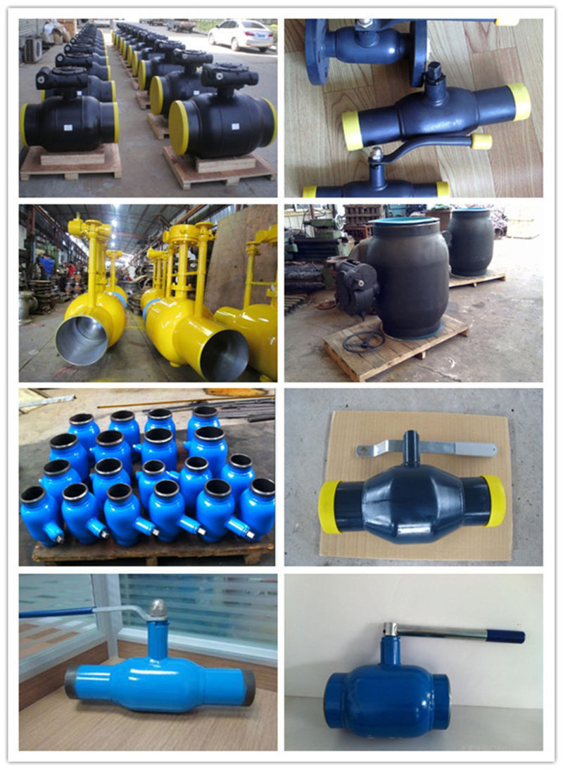 Flanged Fully Welded Ball Valve with Floating Ball for Industry