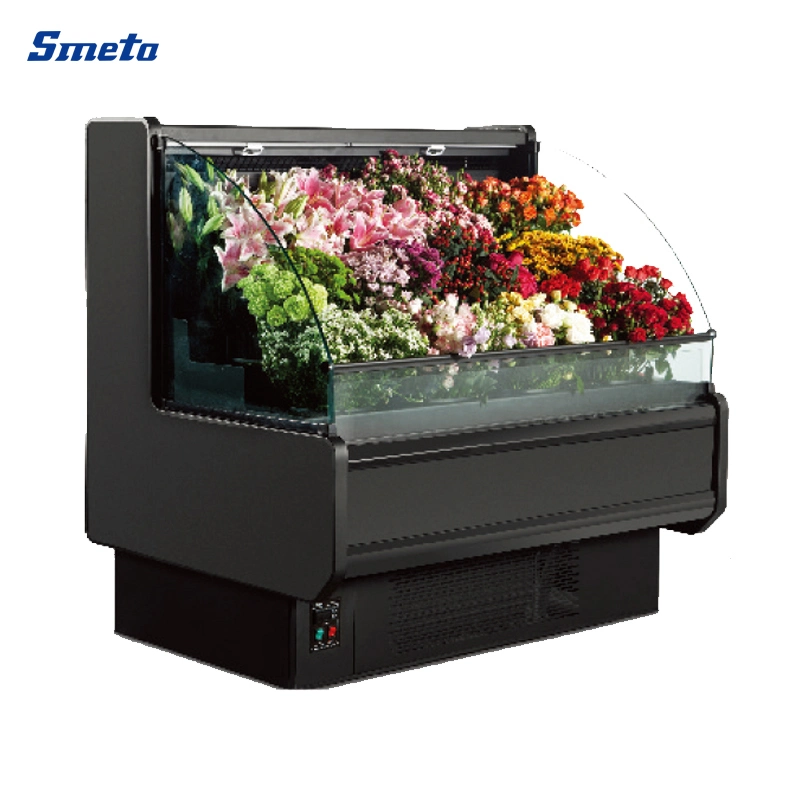 1200mm Width Commercial Fresh Flower Cooler Refrigeration Showcase for Flowers