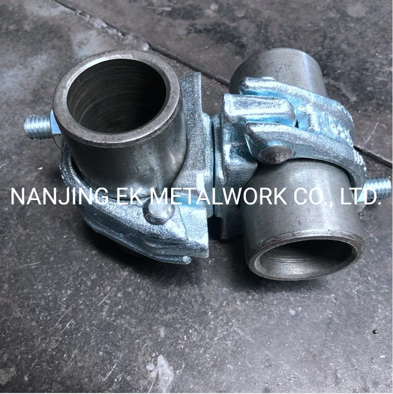 China Supplier Scaffolding Clamps Galvanized Drop Forged Swivel Coupler for Buildings Sale