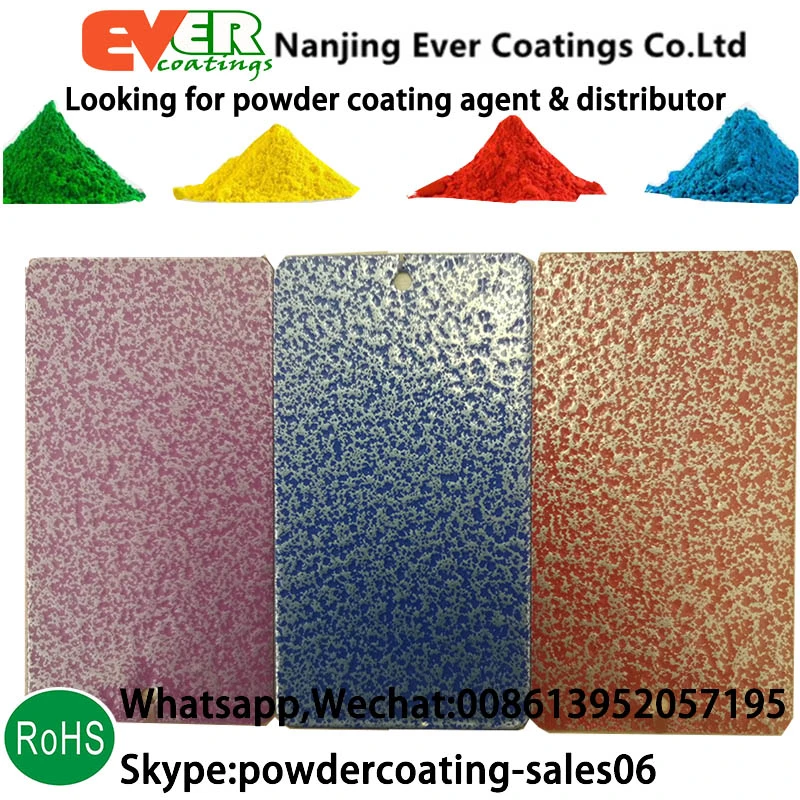 Electrostatic Spray Silver Vein Texture Thermal Powder Coating Paint