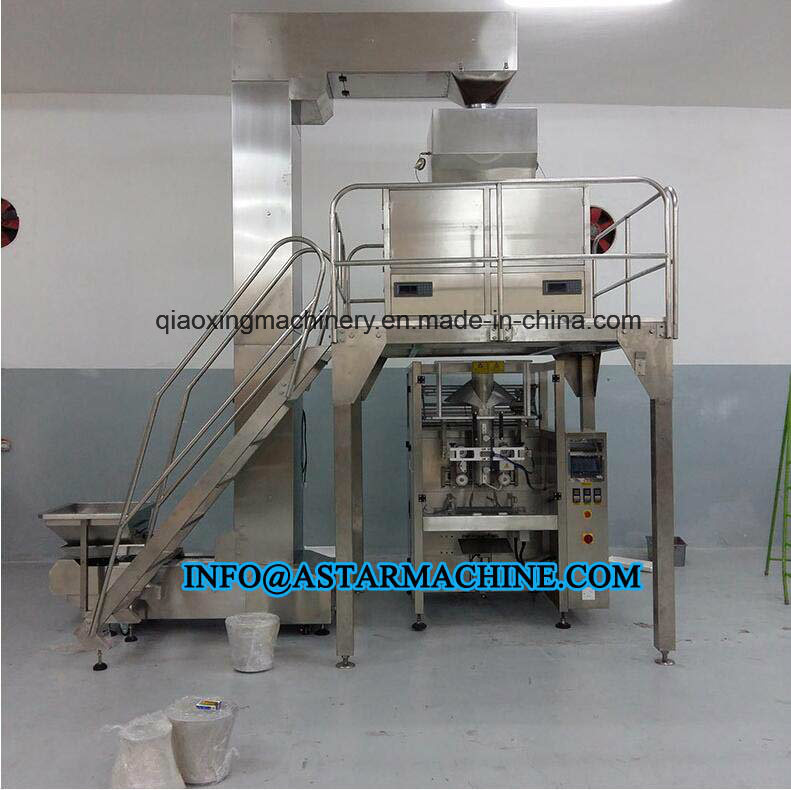 Full Automatic Vacuum or Nitrogen Filling Quick Frozen Sweet Corn Packer Packing Package Machine