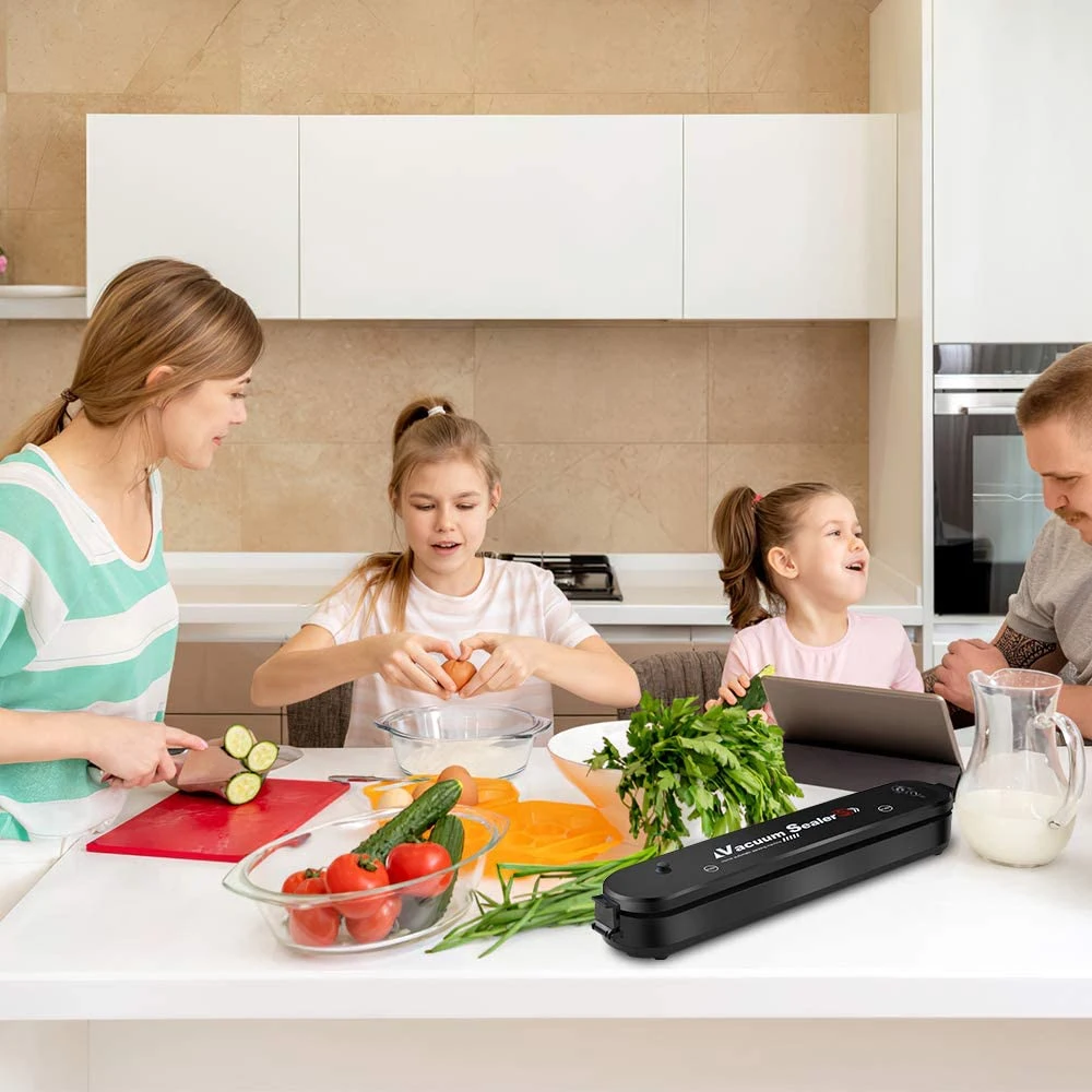 Electric Fully Automatic Kitchen Handheld Mini Food Vacuum Sealer Machine