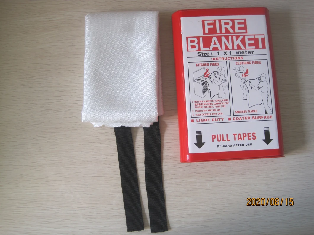 ASTM F 1989 Fiberglass Flame Retardant Fire Blankets