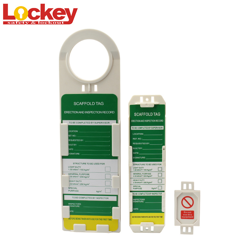Lockey Industrial ABS Scaffold Holder Lockout Tag 81*39mm