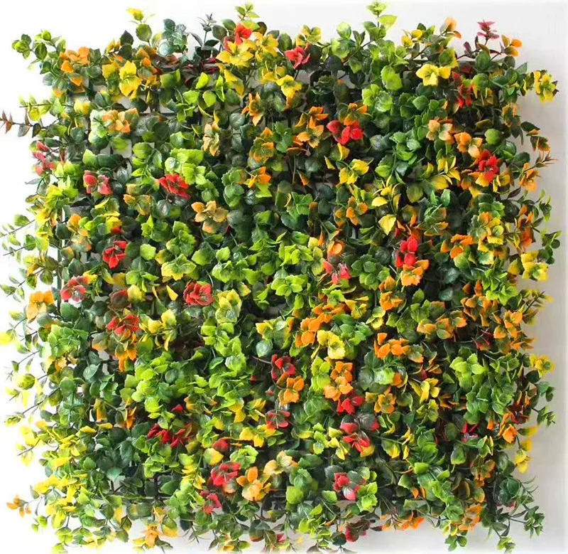 Colorful Wall Grass Realistic Artificial Grass Synthetic Grass for Commercial Landscaping Decoration