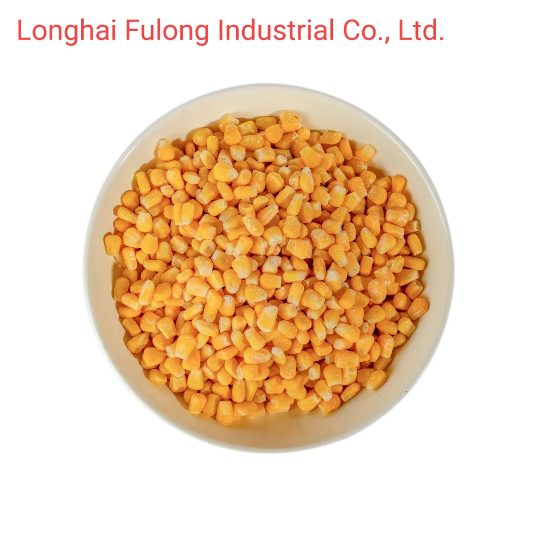 IQF Frozen Sweet Corn Kernel, Sweet Corn China Origin