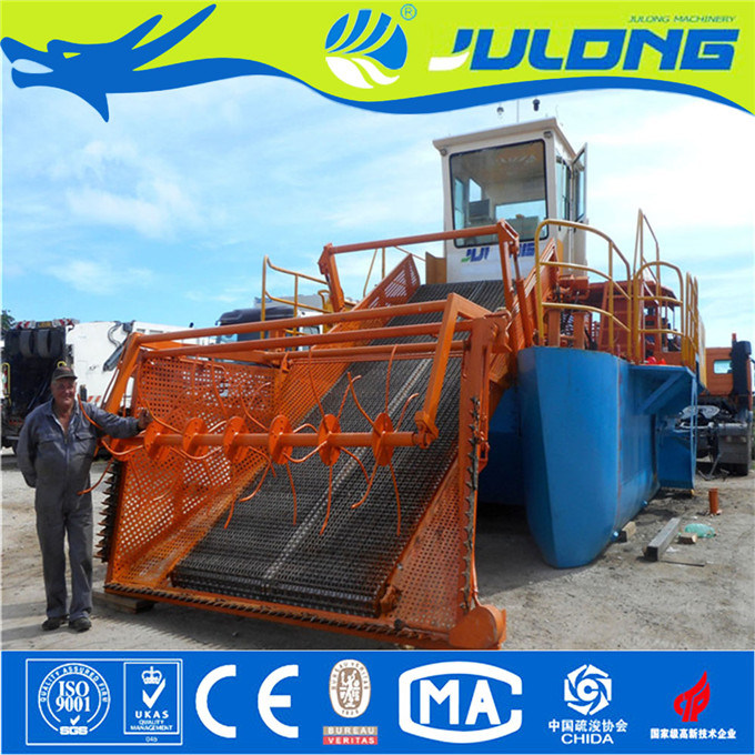 River Clean Waste Collecting Seashore Cleaning Water Hyacinth Harvester