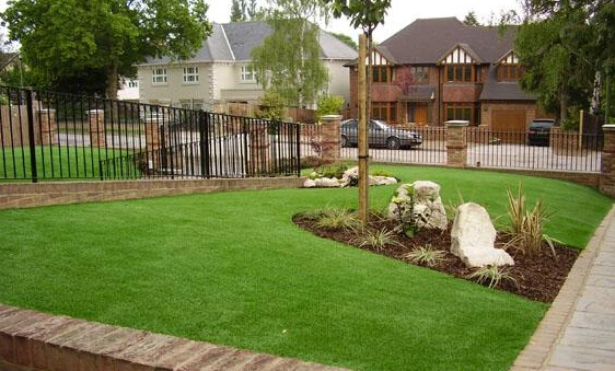 Evergreen Garden Decorative Landscaping Artificial Grass for Garden and Hotel