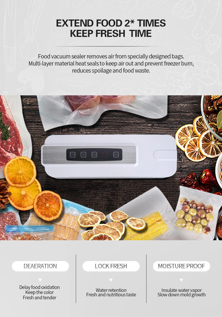 Amazon Best Seller Automatic Food Vacuum Sealer Machine Household Vacuum Food Sealer Portable Vacuum Packing Machine