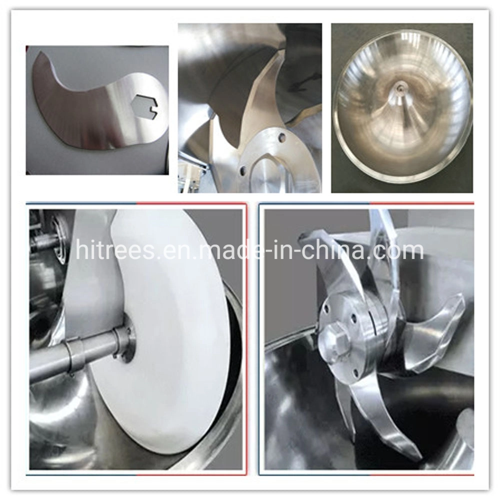 Meat Processing Machine Meat Chopper Vacuum Meat Bowl Cutter