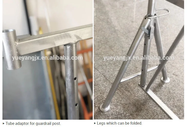 Steel Heavy Duty Adjustable Folding Scaffolding Trestle for Builder Use