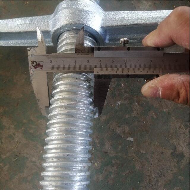 Hot DIP Galvanized Scaffolding U-Head Screw Nut Scaffold Base Jack