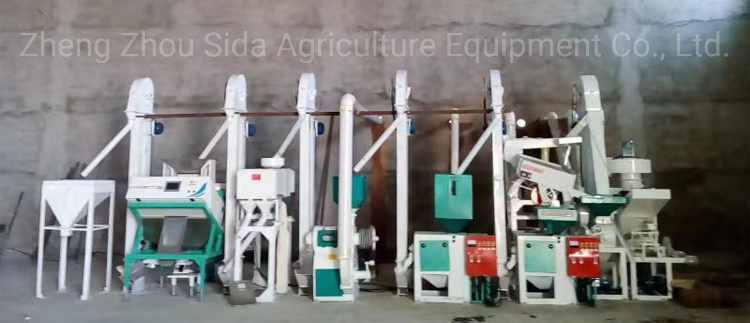 10t Per Day Rice Mill Auto Local Rice Milling Machine in Nigeria