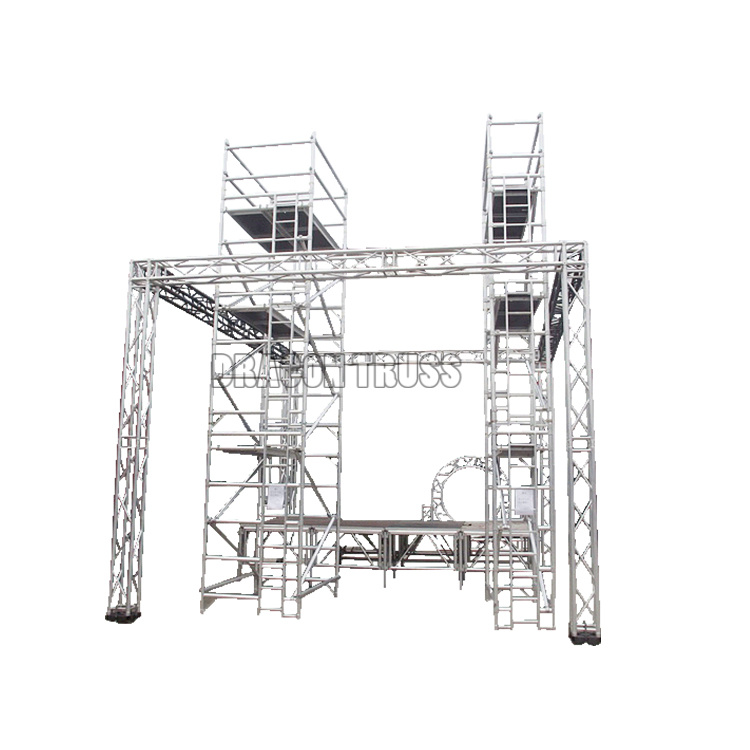Folding Aluminum Scaffolding Tower Made in China Unique Aluminum Scaffolding