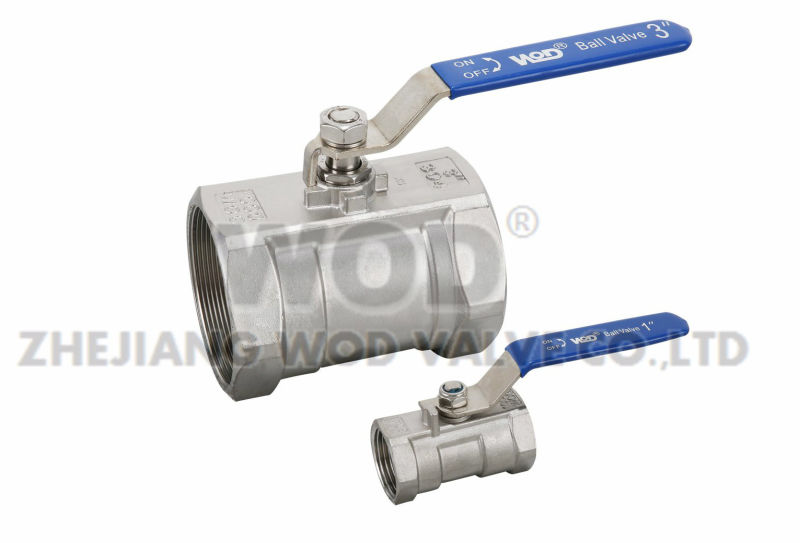 Floating Industrial Valve Ss Stainless Steel Ball Valve Reduced Bore