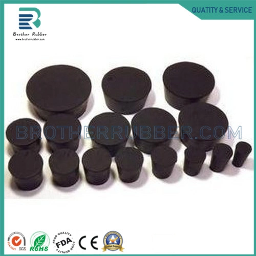 Heat-Resistant Customized Color Stoppers / Silicone Rubber Plugs for Electronic Equipment