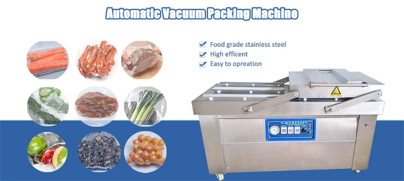 Strong Suction Green Tea Grain Mushroom Anchovie Vacuum Packing Machine 2-4 Times /Min