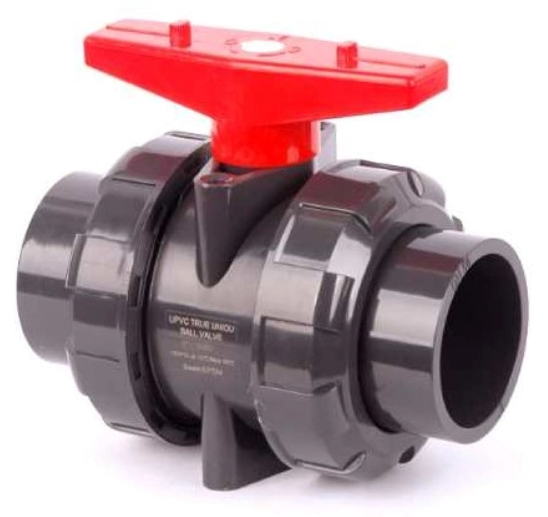 High Quality Pph True Union Ball Valve Pph Double Union Ball Valve PVC Ball Valve Pph Ball Valve Double Union UPVC Ball Valve Plastic Union Ball Valve