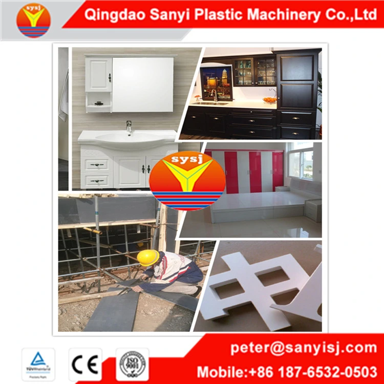 PVC Foaming Sheet Extrusion Line/Plastic Extruding Machine