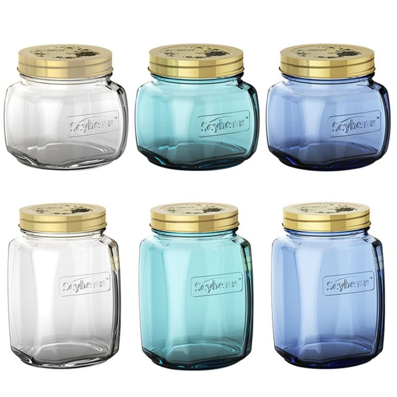 Regular Mouth Mason Jars Set of 6 Drinking Glasses Jar in Bulk