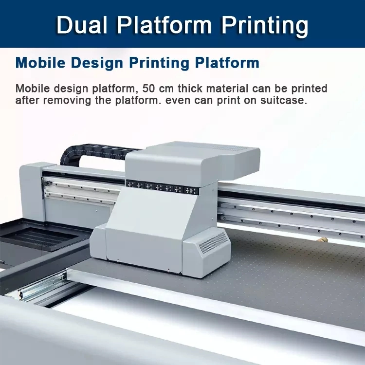 Kingjet 9060 UV Inkjet Printer Digital Ceramic Tile Glass Leather Glass UV Printing Machine