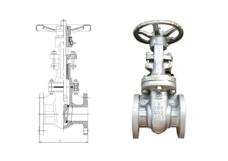 6 Inch Stainless Steel Wedge Gate Valve