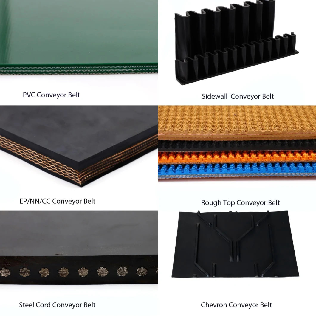 High Quality Ep/Nn/Cc Heat Resistant Conveyor Belt with Oil-Resistant