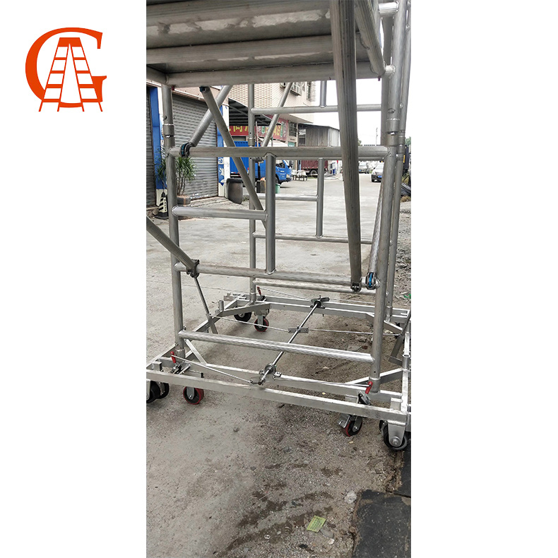 Ladder Heavy Duty Climbing Ladder Galvanized Frame Scaffolding Material Scaffold