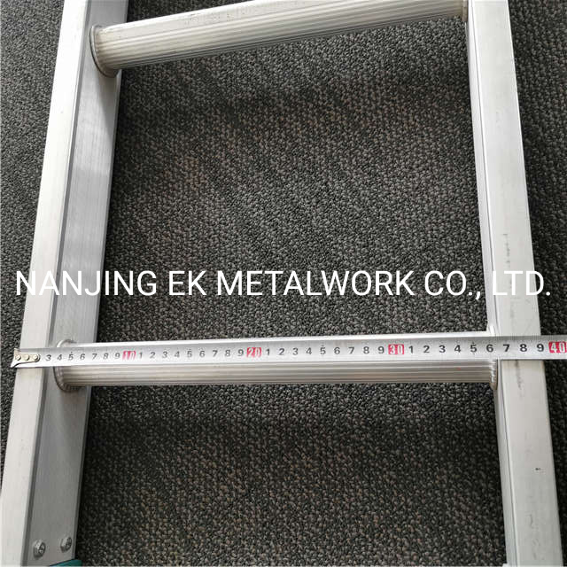 Building Material Scaffolding Aluminium Straight Ladder for Scaffold