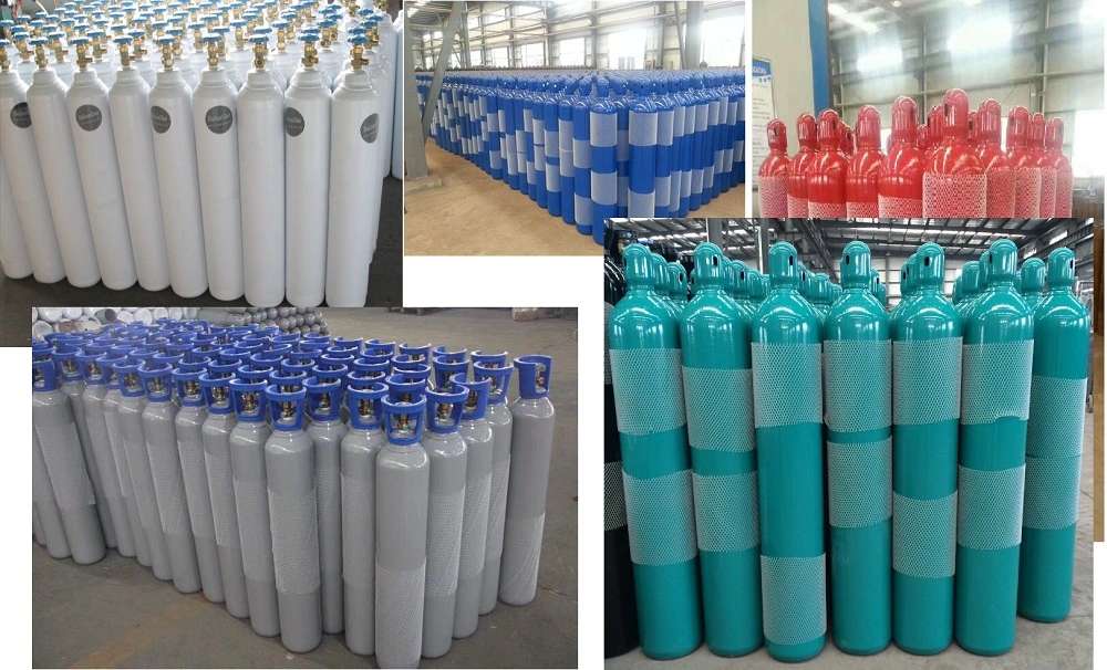 Empty Extinguisher Cylinder (CO2 kind) with Special Fire Suppression Valve and Cap 68L