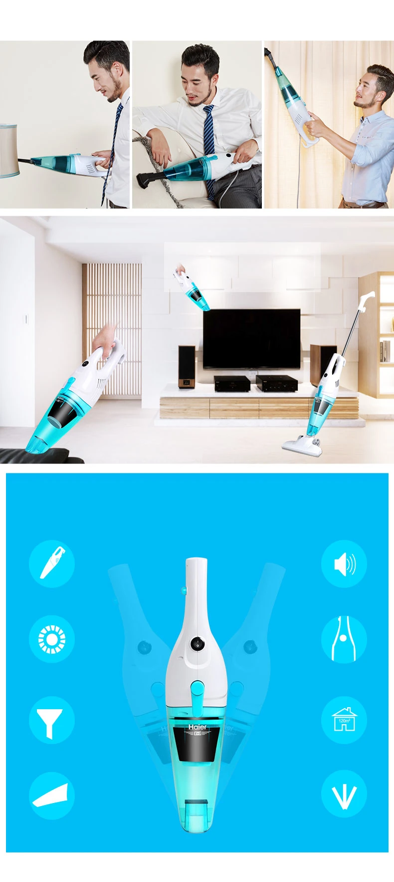 Gamana Vc1701 Good Appearance Portable Vacuum Cleaner