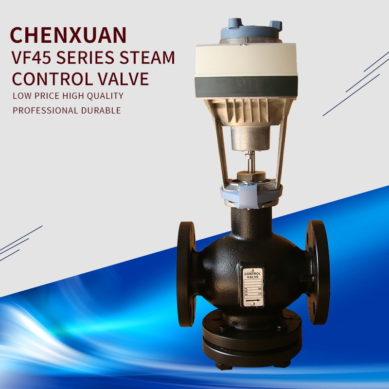 Automatic Steam Control Valves Threeway Valve Manufacturers Vf45.80 Control Valves of Types