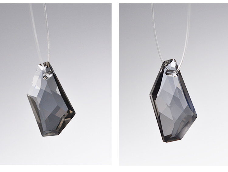 Clear Glass Pendant Crystals Jewelry Parts Hanging Pendant
