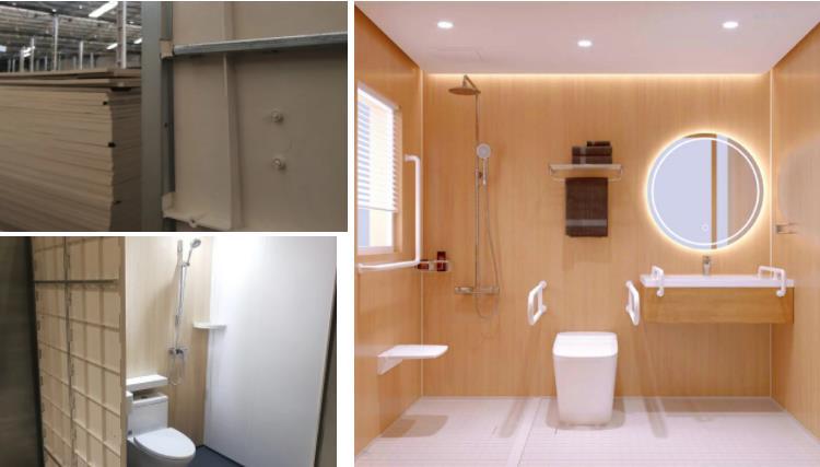 Sally Portable Quality-Assured Quick Installation Prefabricated Bathroom Pods Units