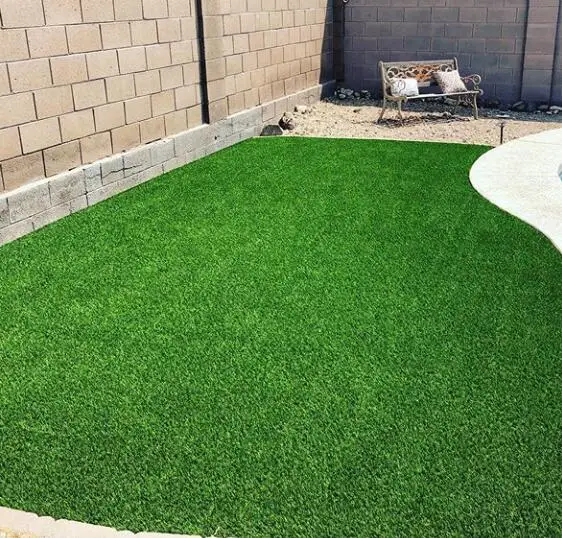 35mm C Shape 15stitches Artificial Turf Recreation/Landscape Turf Synthetic Turf Astro Turf for Decoration Evergreen Durable Friendly for Pets and Children