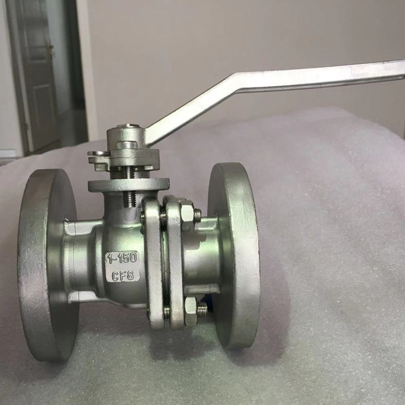 Industrial Ss Flanged Floating Wcb 2-PC Ball Valve Globe Valve Wafer Check Valve Stainless Steel Valve