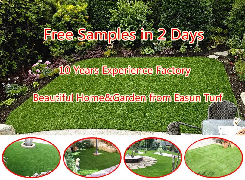 Outdoor Turf Grass Non Infill Artificial Grass Artificial Turf Tiles