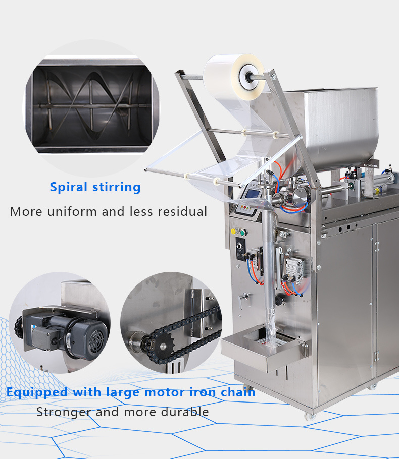 Automatic Liquid High Viscosity Liquid Soap Dish Wash Liquid Thick Liquid Mixing Filling Machine