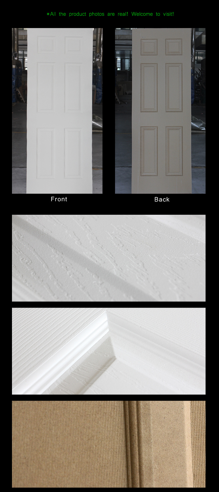 Jhk Automotive Paint Coating White Mould White Primer Door Skin