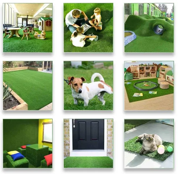 Professional Baseball Grass Artificial Turf Non Filling Artificial Lawns