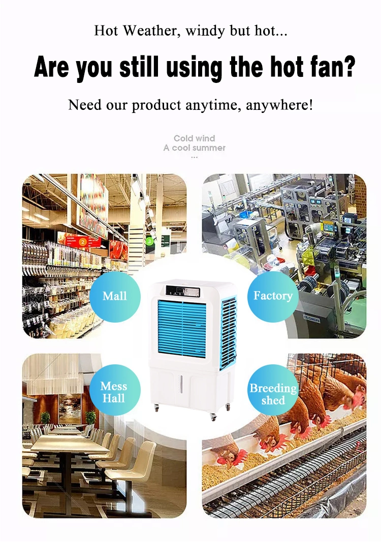 Factory Price Water Electric Air Cooler Air Conditioners with High Quality Room Air Cooler Indoor
