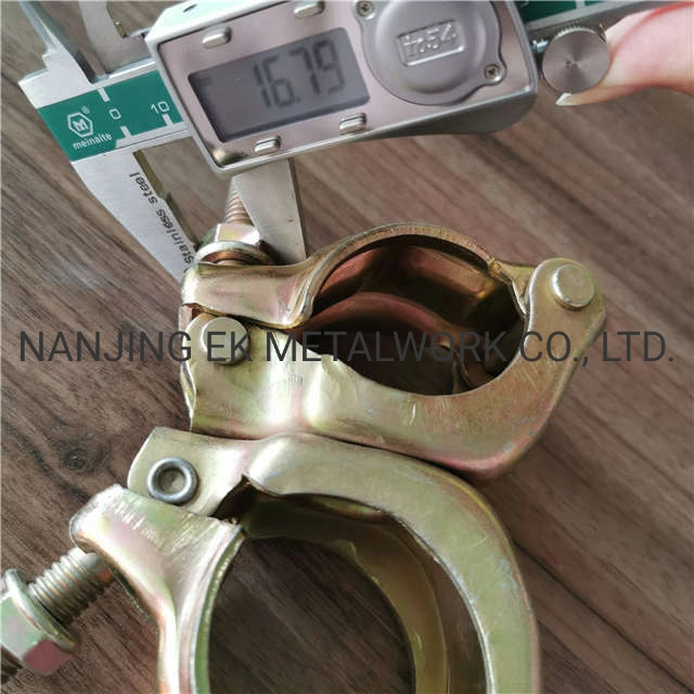 China Supplier Scaffold Fastener Scaffolding JIS Fitting Clamp Pressed Swivel Coupler