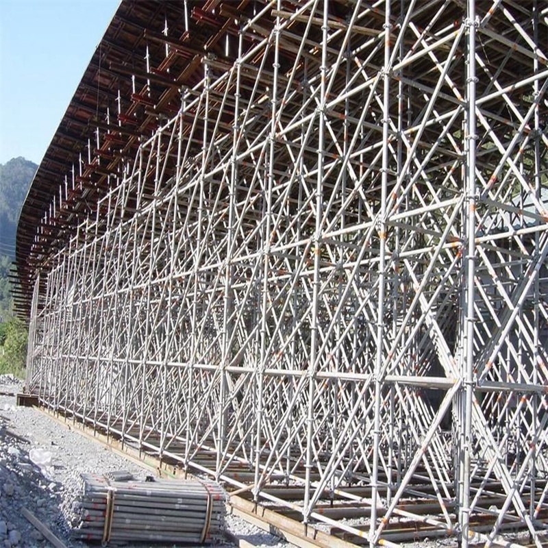 Painted Steel Scaffold Ringlock Formwork Scaffold System